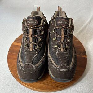 Women's L.L. Bean Tek 2.5 Brown PRIMALOFT Waterproof Hiking Boots Size 9.5 Med